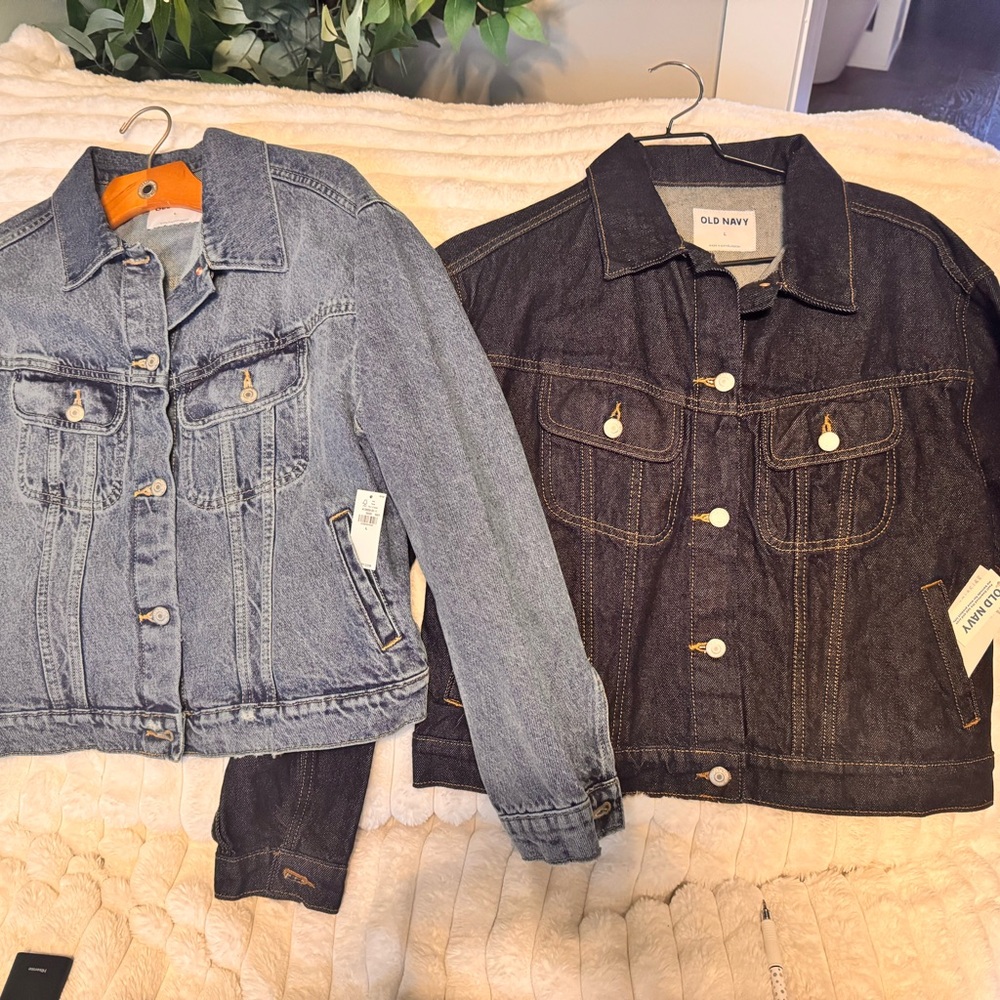 Old Navy Blue Jean Jacket Classic Denim Style